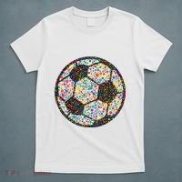 Happy Dot Day International Dot Day Polka Dot Soccer Futbol Ball T-Shirt thumb 5