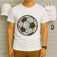 Happy Dot Day International Dot Day Polka Dot Soccer Futbol Ball T-Shirt thumb 6