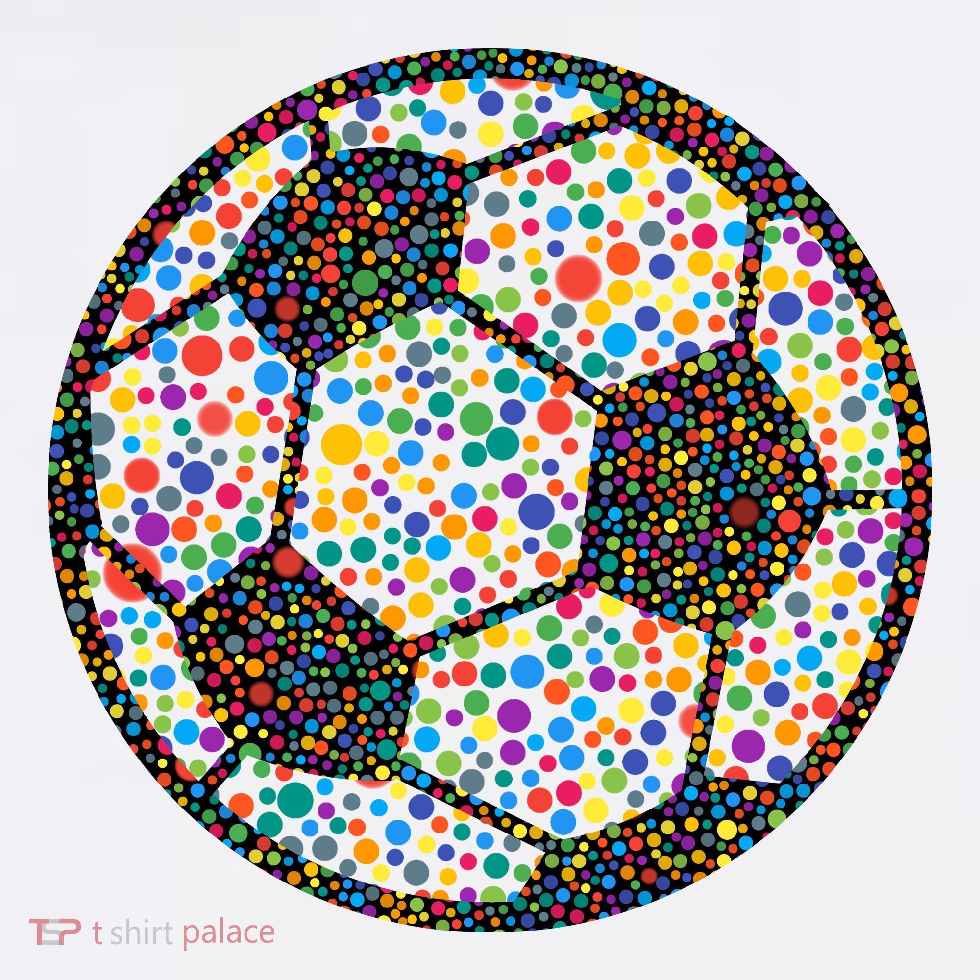 Happy Dot Day International Dot Day Polka Dot Soccer Futbol Ball Women's Tank Top