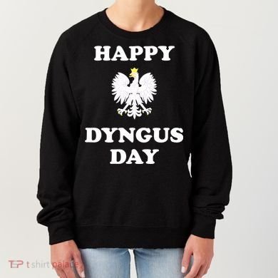 Happy Dyngus Day Polska Polish White Eagle Women's Sweatshirt