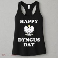 Happy Dyngus Day Polska Polish White Eagle Women's Tank Top thumb 3