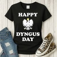 Happy Dyngus Day Polska Polish White Eagle Women's T-Shirt thumb 3