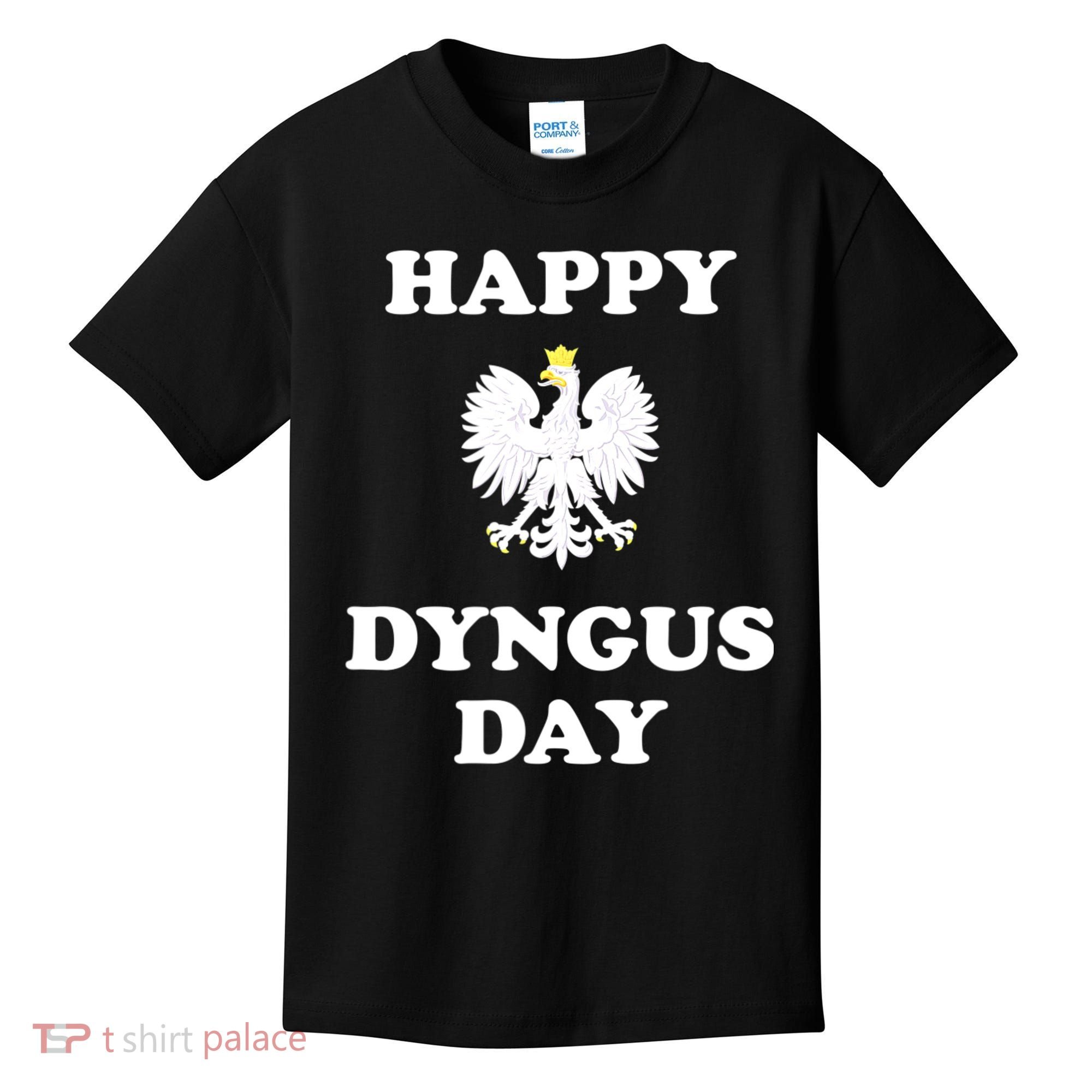 Happy Dyngus Day Polska Polish White Eagle Kids T-Shirt