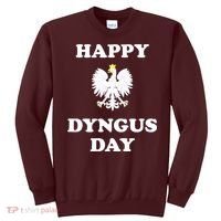 Happy Dyngus Day Polska Polish White Eagle Sweatshirt thumb 0