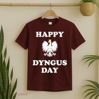 Happy Dyngus Day Polska Polish White Eagle T-Shirt thumb 2