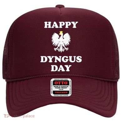 Happy Dyngus Day Polska Polish White Eagle Hat