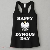 Happy Dyngus Day Polska Polish White Eagle Women's Tank Top thumb 3