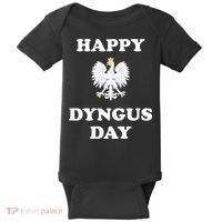 Happy Dyngus Day Polska Polish White Eagle Baby Bodysuit thumb 0