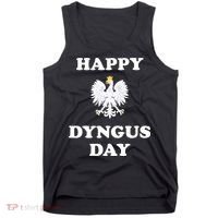 Happy Dyngus Day Polska Polish White Eagle Tank Top thumb 0