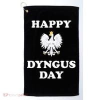 Happy Dyngus Day Polska Polish White Eagle Golf Towel thumb 0