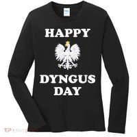 Happy Dyngus Day Polska Polish White Eagle Women's Long Sleeve Shirt thumb 0