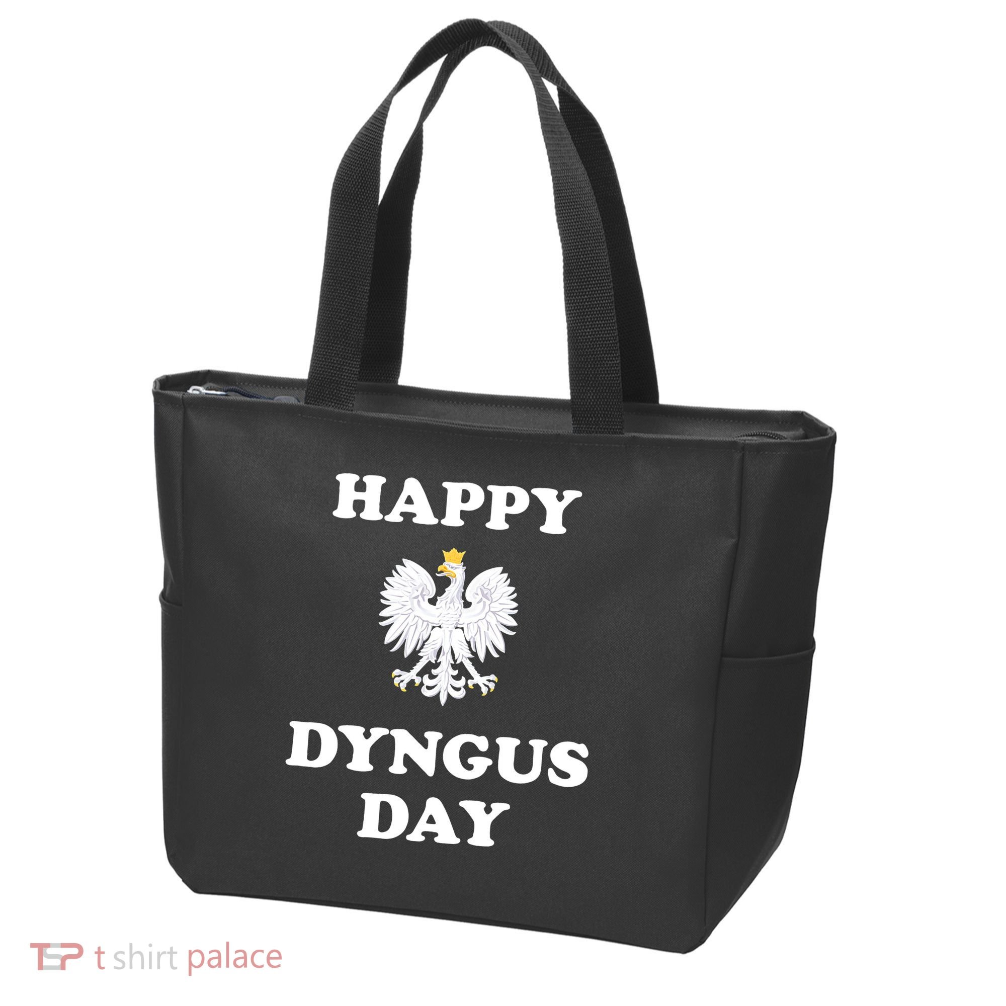 Happy Dyngus Day Polska Polish White Eagle Tote Bag