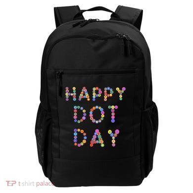 Happy Dot Day Colorful Polka Dots Backpack