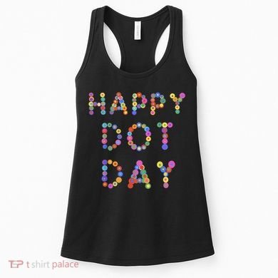 Happy Dot Day Colorful Polka Dots Women's Tank Top
