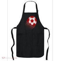 Happy Dot Day Ball With Polka Dots Funny Soccer Gift Apron thumb 0