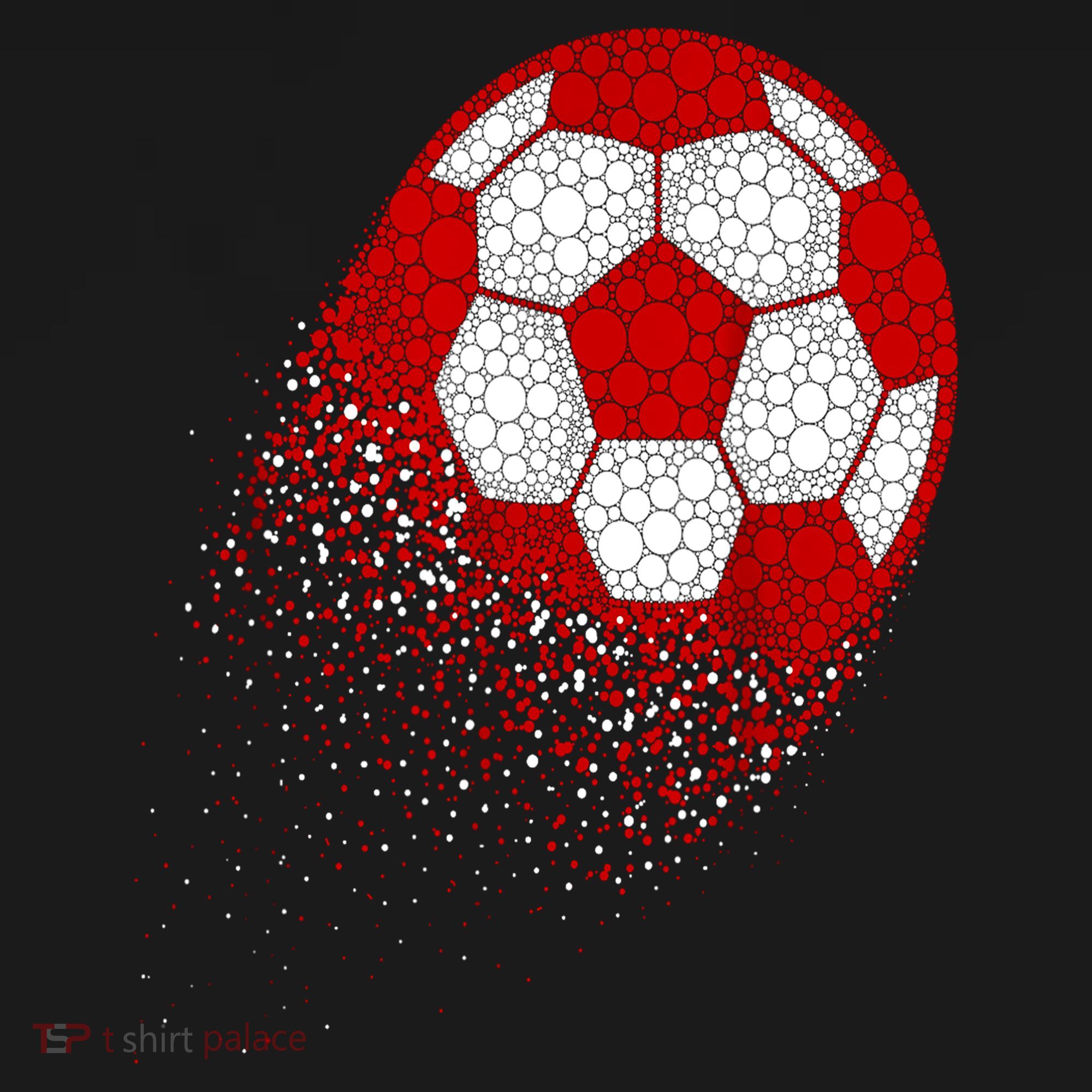 Happy Dot Day Ball With Polka Dots Funny Soccer Gift Women's Hoodie