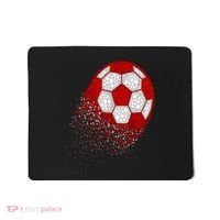 Happy Dot Day Ball With Polka Dots Funny Soccer Gift Mousepad thumb 0