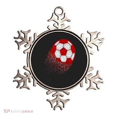 Happy Dot Day Ball With Polka Dots Funny Soccer Gift Ornament