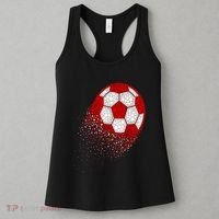 Happy Dot Day Ball With Polka Dots Funny Soccer Gift Women's Tank Top thumb 3