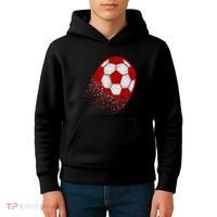 Happy Dot Day Ball With Polka Dots Funny Soccer Gift Kids Hoodie thumb 4
