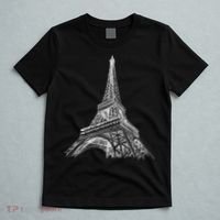 Hand Drawn Eiffel Tower T-Shirt thumb 5