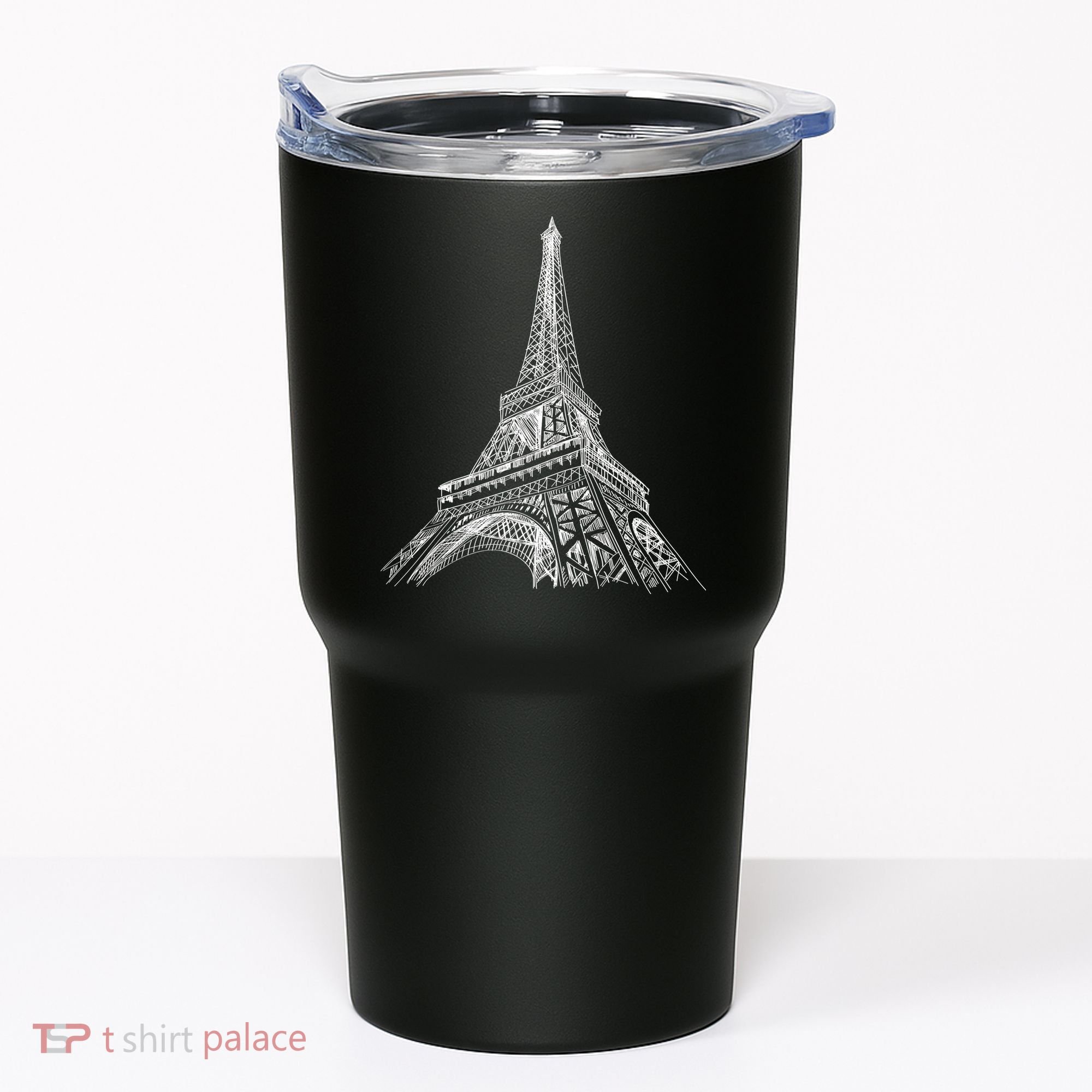 Hand Drawn Eiffel Tower Tumbler