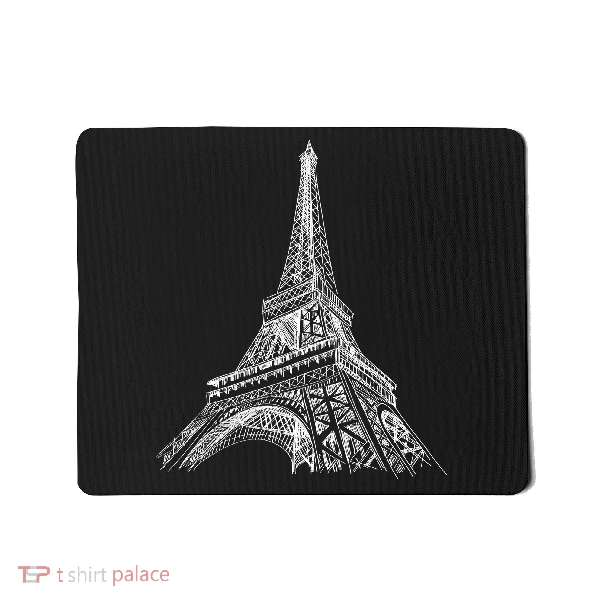 Hand Drawn Eiffel Tower Mousepad