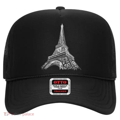 Hand Drawn Eiffel Tower Hat