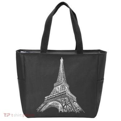 Hand Drawn Eiffel Tower Bag