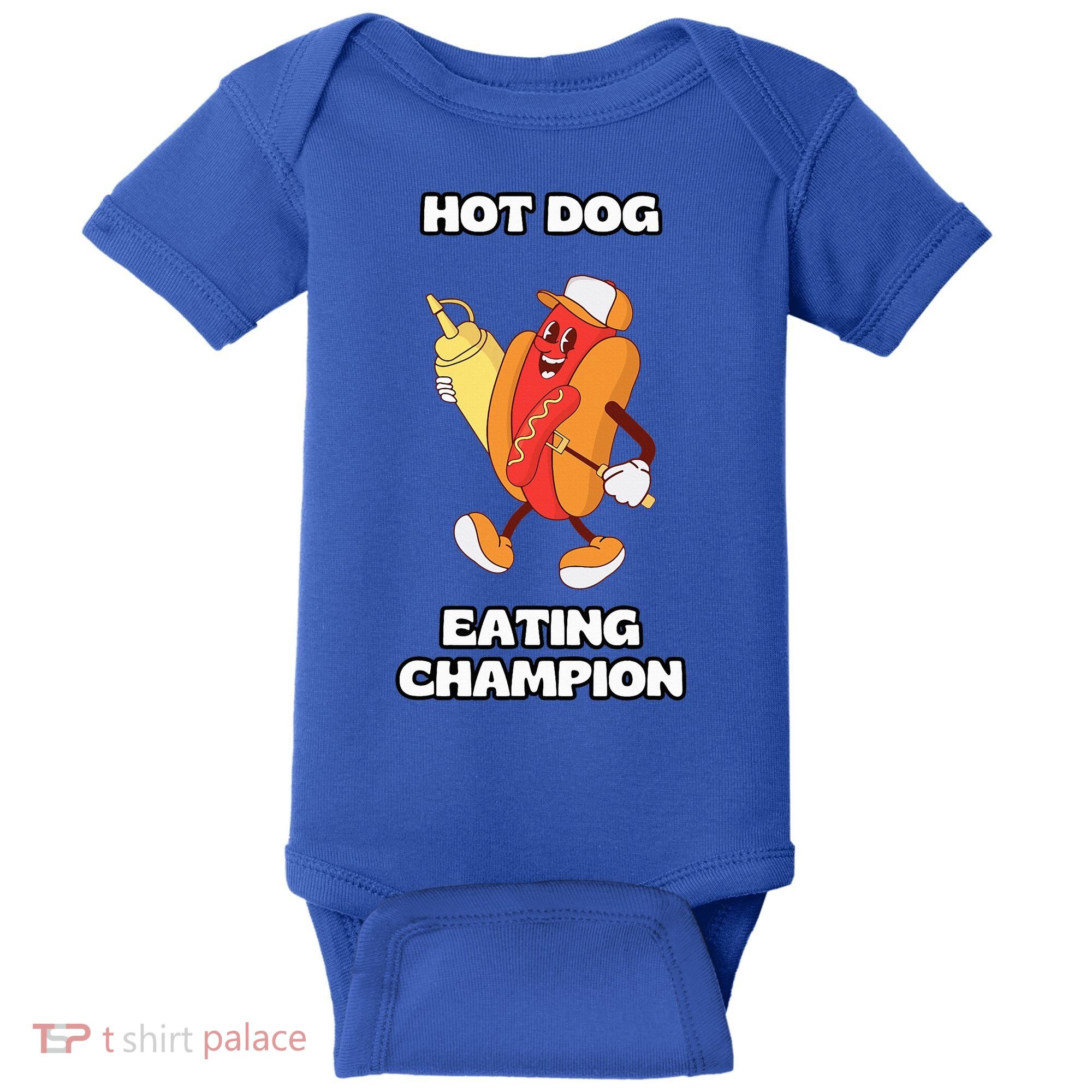 Hot Dog Eating Champion Baby Bodysuit