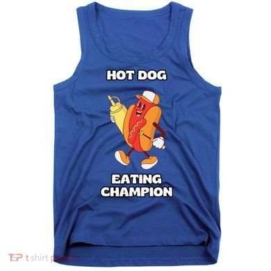 Hot Dog Eating Champion Tank Top