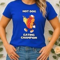 Hot Dog Eating Champion Women's T-Shirt thumb 2