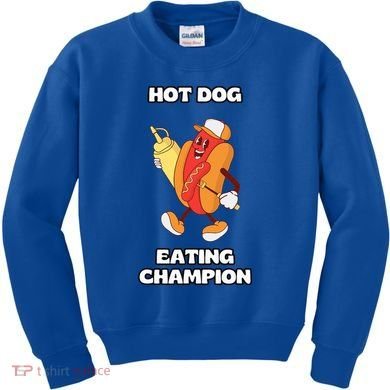 Hot Dog Eating Champion Kids Sweatshirt