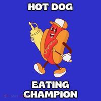 Hot Dog Eating Champion Kids Sweatshirt thumb 2