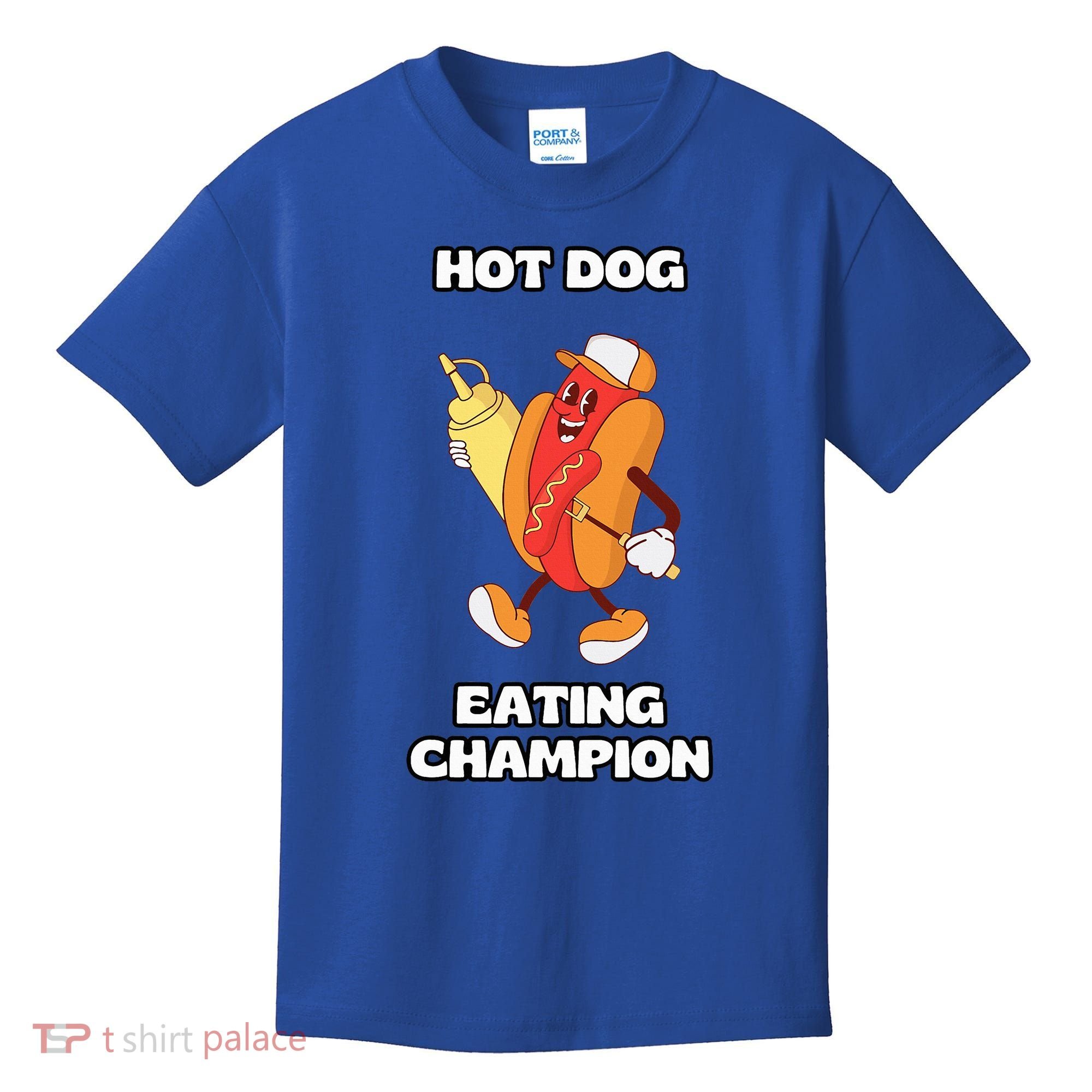 Hot Dog Eating Champion Kids T-Shirt