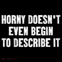 Horny Doesnt Even Begin To Describe It Tank Top thumb 6