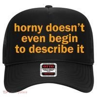 Horny Doesnt Even Begin To Describe It Hat thumb 0