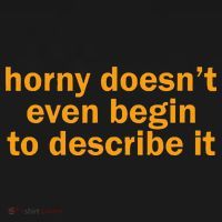 Horny Doesnt Even Begin To Describe It Visor thumb 3