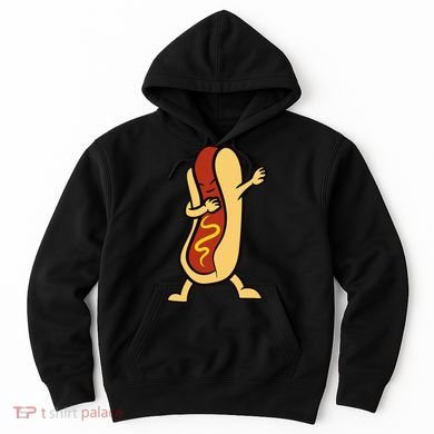 Hotdog Dabbing Funny Hot Dog Hoodie