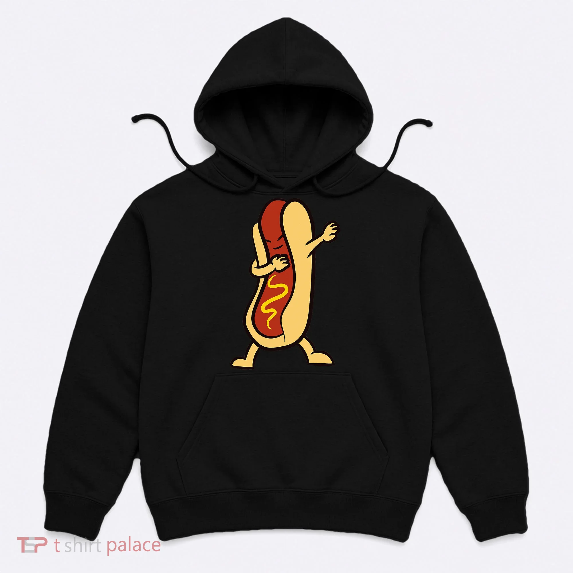 Hotdog Dabbing Funny Hot Dog Hoodie