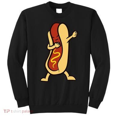 Hotdog Dabbing Funny Hot Dog Sweatshirt