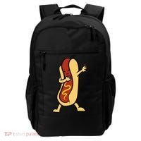 Hotdog Dabbing Funny Hot Dog Backpack thumb 0