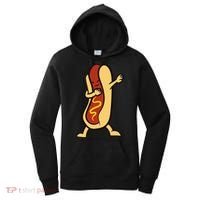 Hotdog Dabbing Funny Hot Dog Women's Hoodie thumb 0