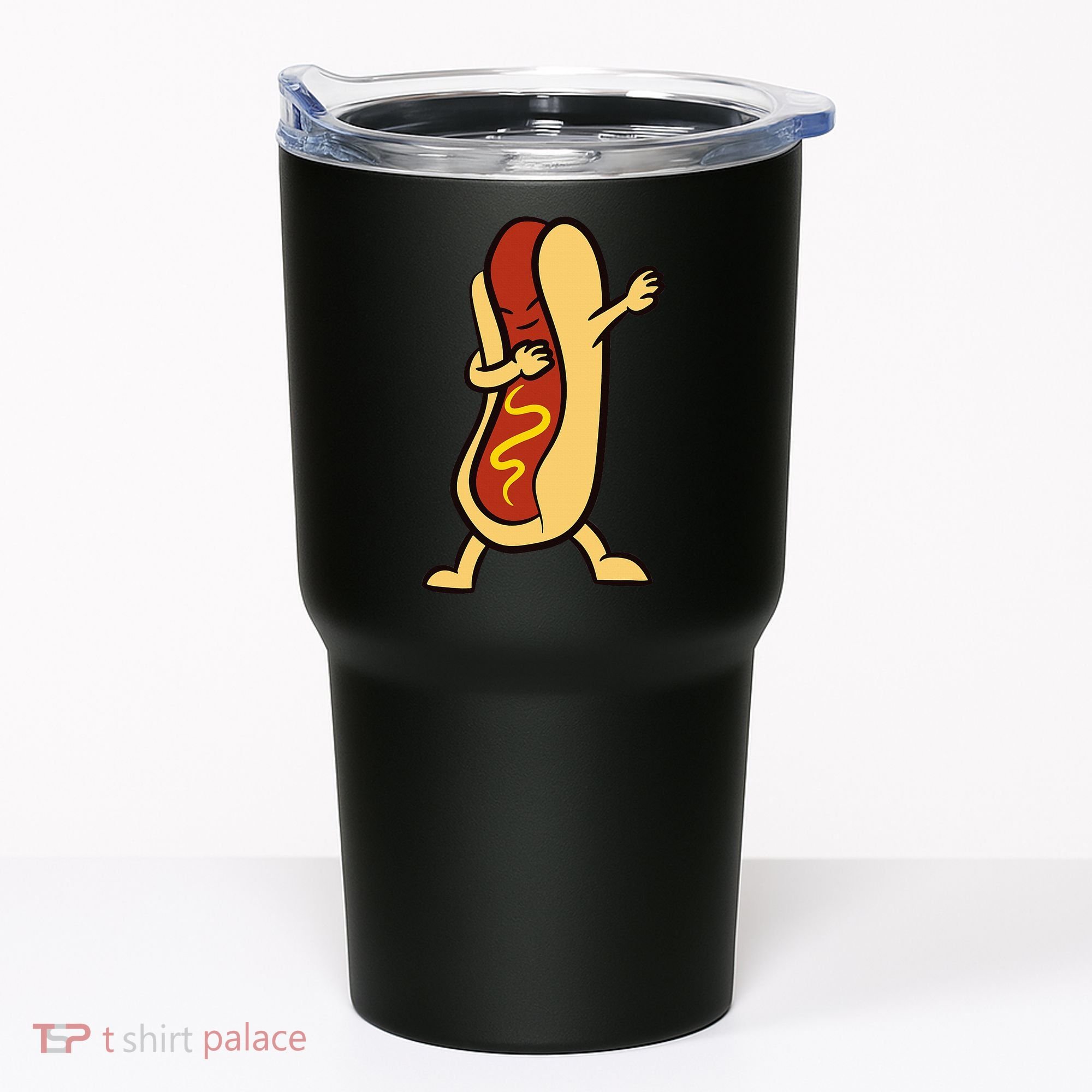 Hotdog Dabbing Funny Hot Dog Tumbler