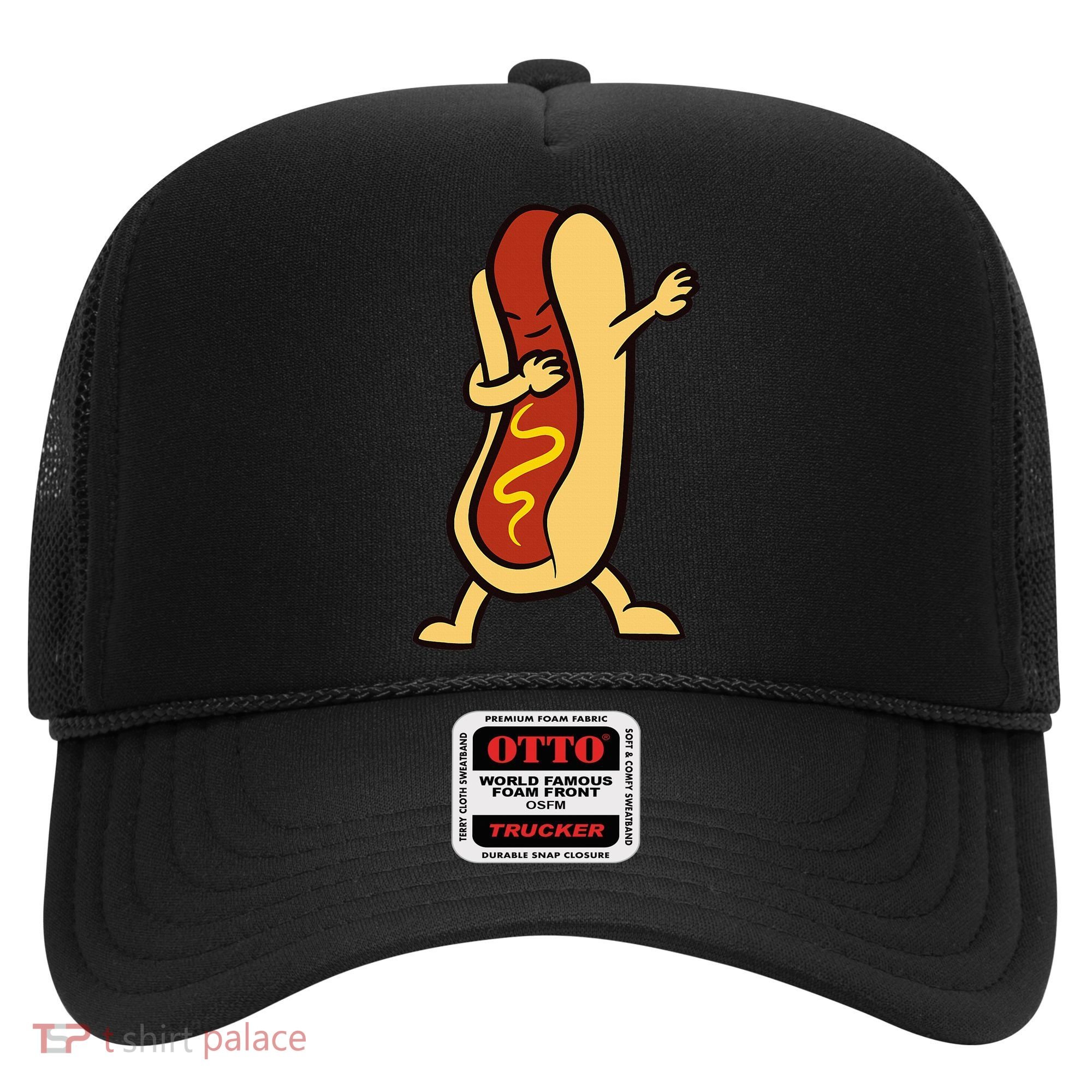 Hotdog Dabbing Funny Hot Dog Hat
