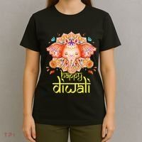 Happy Diwali Festival of Light Hindu Indian Elephant Baby T-Shirt thumb 4