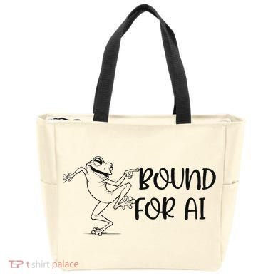 Happy Dancing Frog Tote Bag