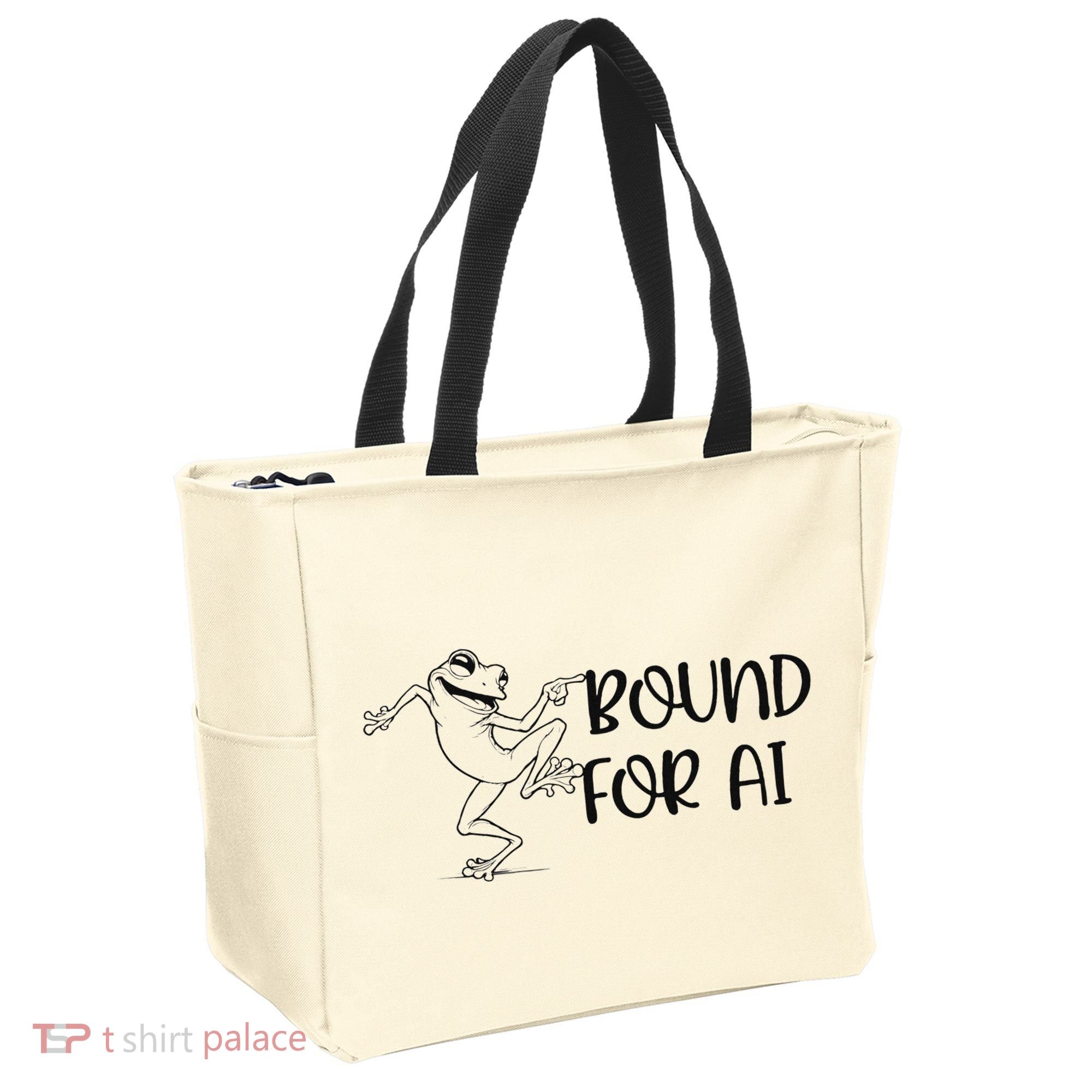 Happy Dancing Frog Tote Bag