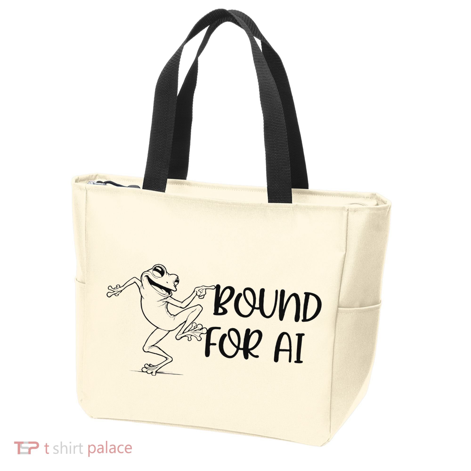 Happy Dancing Frog Tote Bag