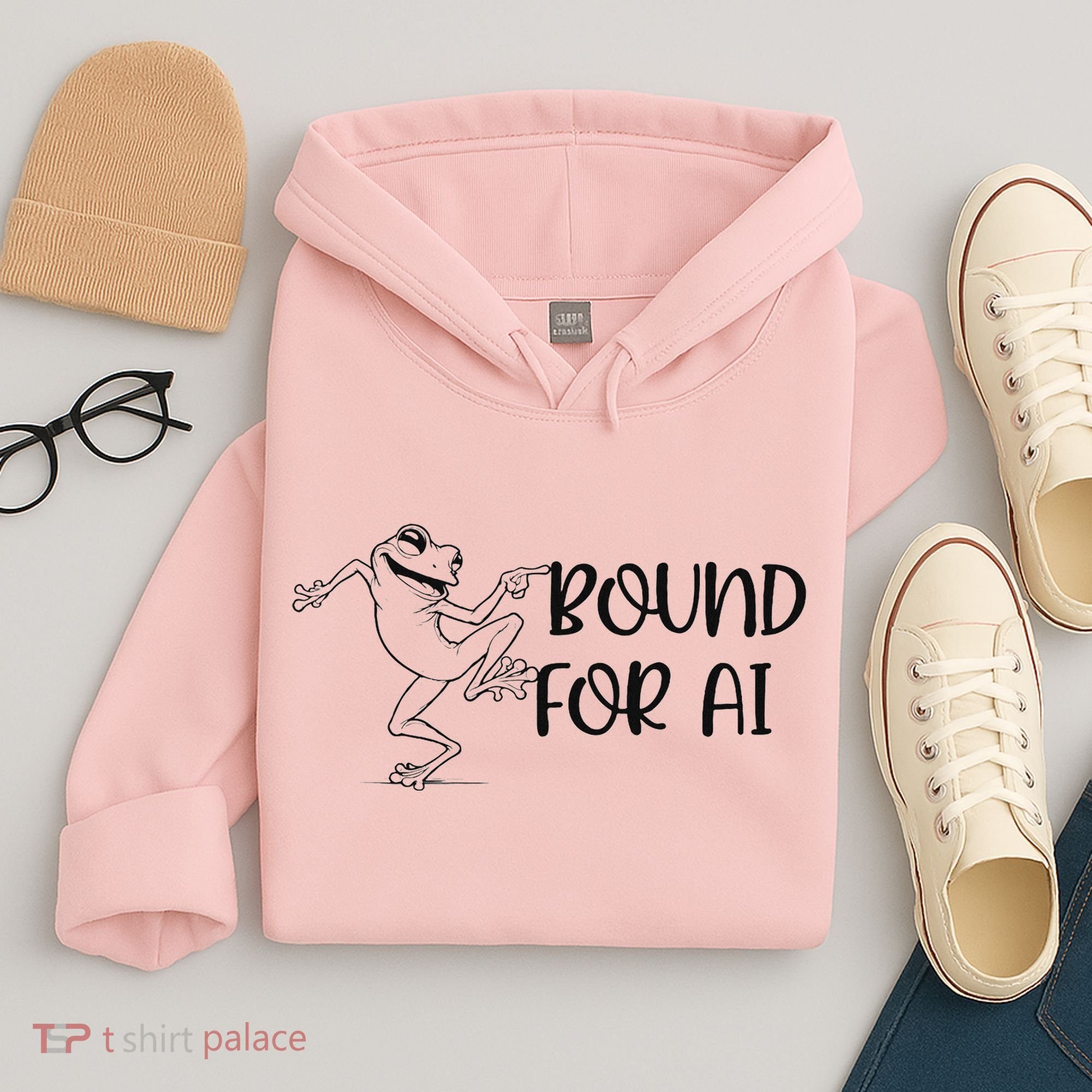 Happy Dancing Frog Hoodie